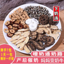 Tong Cao Xia Milk Decoction lactation period postpartum breast milk Wang Buliu Xing Lu Tong Ginger Red lactation-stimulating and milk-increasing Wuhong Decoction Tea