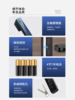 Minimalist Door Lock Fingerprint Password Lock Indoor Wooden Door Smart Handle Lock Modern Simple Ecological Door Magnetic Silent Lock