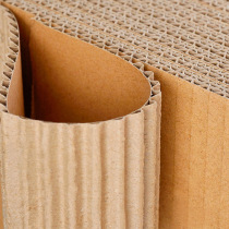 Zhengzhou double-layer corrugated paper packaging materials corrugated paper roll kraft corrugated paper packaging paper pit paper