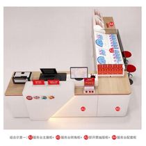 Anhui new welfare lottery counter ready-to-open scratch-off ticket counter Jiangsu welfare lottery sales cabinet lottery table customization