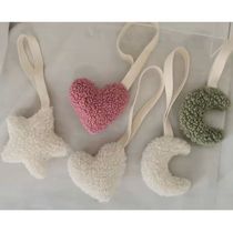 Baby Pacifier Clip Sherpa Star Moon Infant Newborn Pacifier