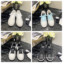 France sur la route Chanel Chanel chaussures de planche sport chaussures femme chaussures décontractées parquet de petites chaussures blanches Panda