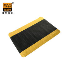 Aike Tribe double-layer wear-resistant warning anti-slip floor mat anti-slip mat PVC anti-fatigue foot mat yellow black 0 9 ×