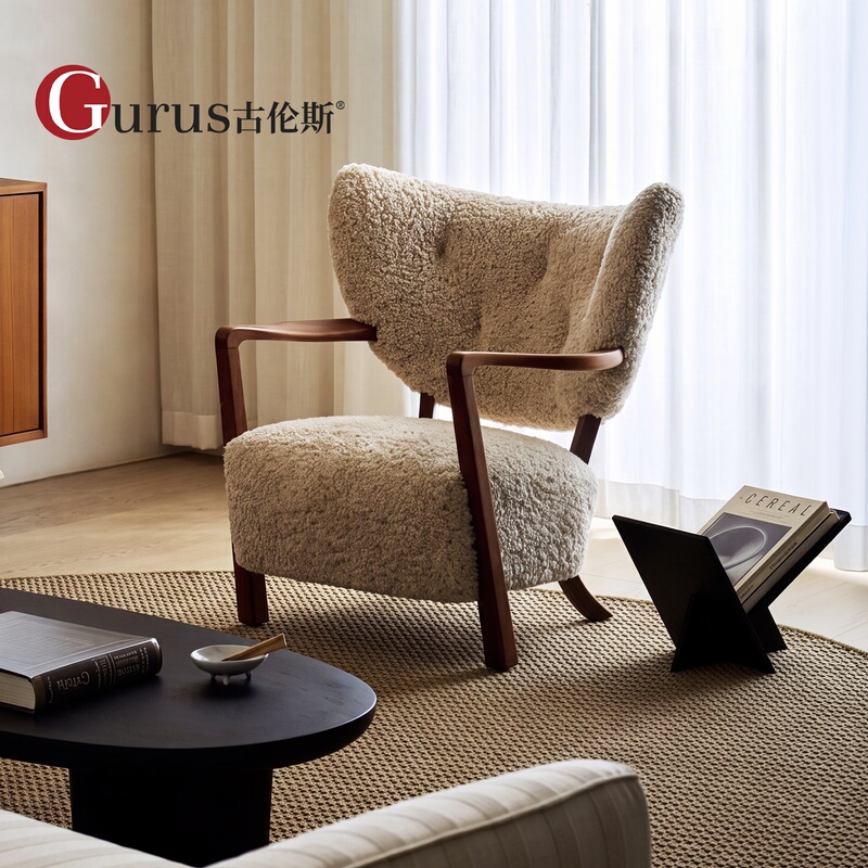 Second-Hand Wulff Chair, Living Room Leisure Chair, Light Luxury Solid Wood Armchair, Single Stool, Bedroom Upholstered Single Sofa Chair Second-Hand Wulff Chair, Living Room Leisure Chair, Light Luxury Solid Wood Armchair, Single Stool, Bedroom Upholstered Single Sofa Chair