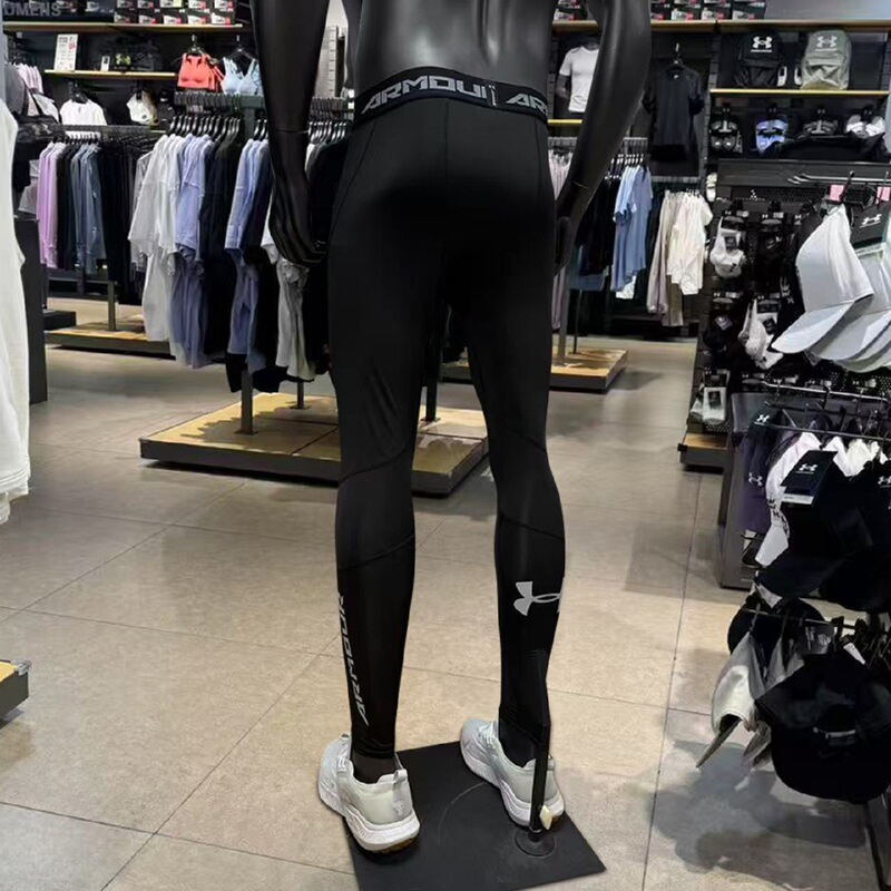 Ua under Armour Men's Sports Elastic Compression Pants Quick-Drying Breathable Tights Fitness Running Basketball Training Pants Ua under Armour Men's Sports Elastic Compression Pants Quick-Drying Breathable Tights Fitness Running Basketball Training Pants