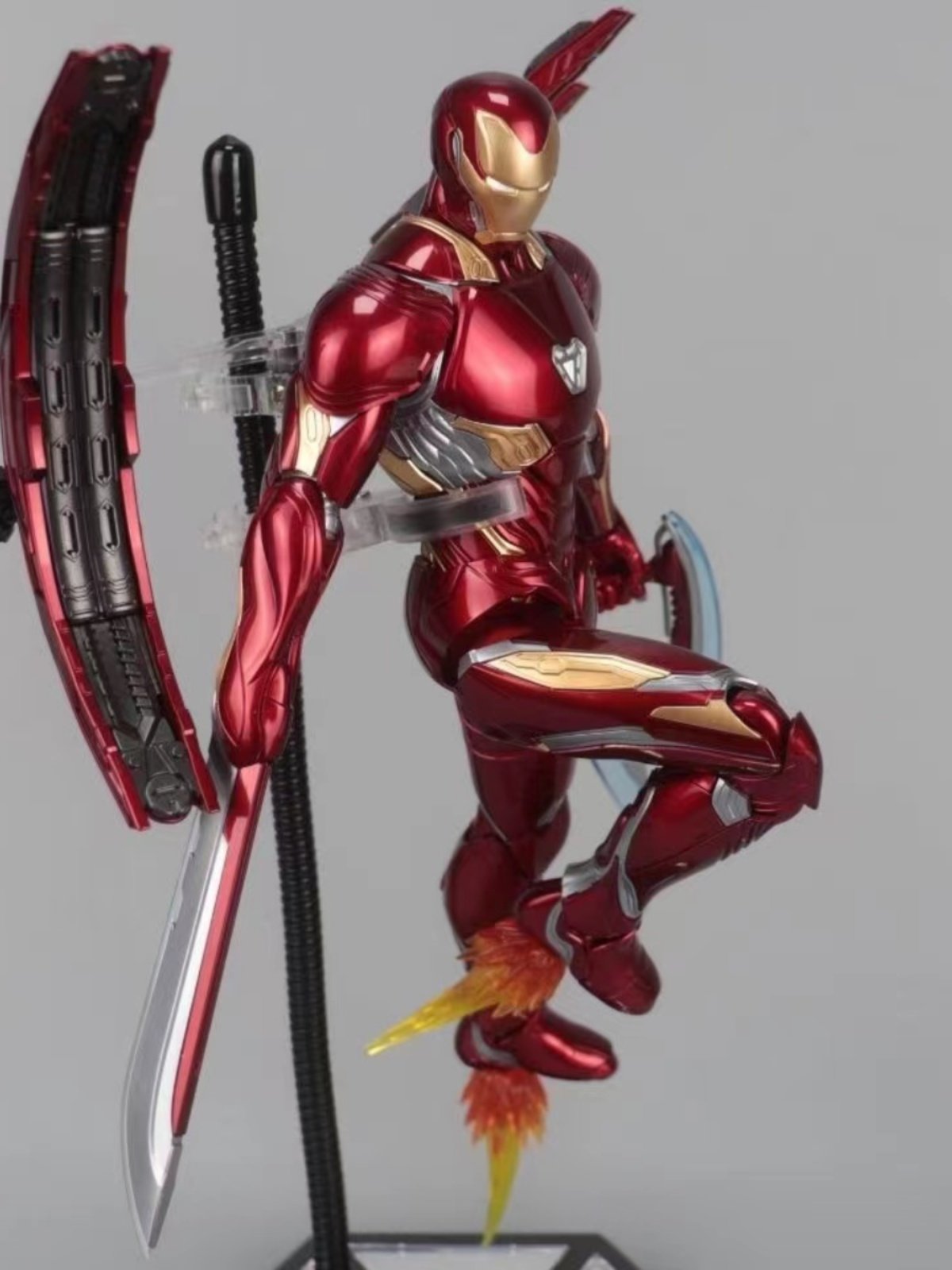 漫威复仇者联盟1比1等身钢铁侠马克50二代雕像客厅大型落地摆件，我的老婆最棒了！`_手办_淘宝游戏网, image size:1200x1600