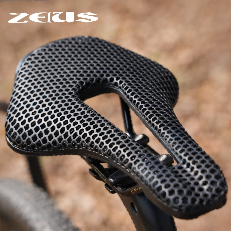 Zeius Zeus Road Bike 3D Printed Seat Cushion Bicycle Saddle Road Bike Seat Universal Bicycle Accessories