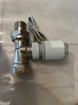 Electric two-way valve manual and automatic central air conditioning fan coil electric solenoid valve DN20 internal and external wire valve