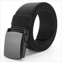 Work belt Mens sturdy and durable wear leather belt Male Lauprotect old canvas belt worker pants with middle-aged students