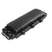 Optical cable connector box splice box 12 24 48 96 core connector box 2 in 2 out 4 core 4 out connector box large D small D type connector box
