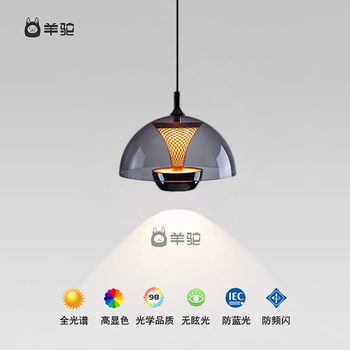 Adjustable Hand-Controlled Bud-Shaped Bedside Pendant Light, Italian Minimalist Luxury with a High-End Feel, Suitable for Master Bedroom, Room, or Entryway