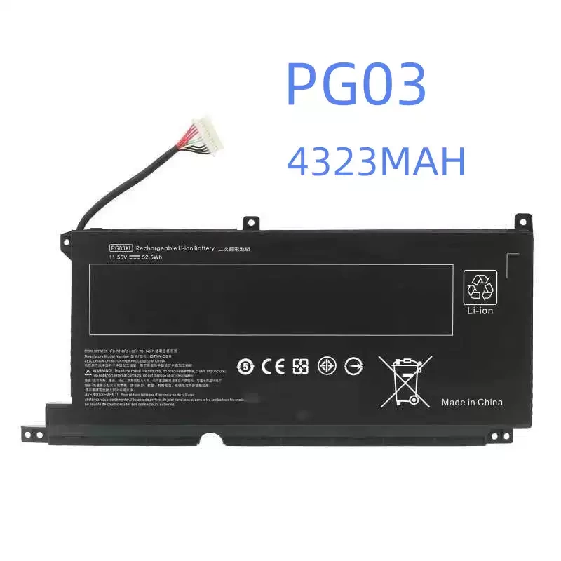 Suitable for Light and Shadow Elf 5/6 Max Tpn-C141 Q229 Q241 Pg03Xl Laptop Battery Suitable for Light and Shadow Elf 5/6 Max Tpn-C141 Q229 Q241 Pg03Xl Laptop Battery