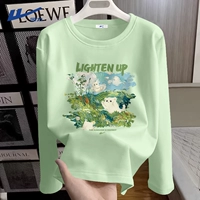 【100% чистый хлопок】 Зеленый лайм (H большой игривый котенок)