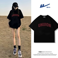 [Короткие рукава] Черный (американское ретро)