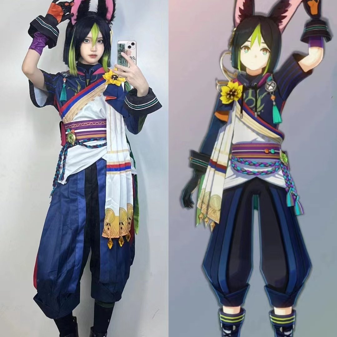 提纳里cos服现货须弥浅蔚轻行cosplay游戏动漫服装女全套假发高配 116.00元真香实测！_Cosplay女装_淘宝游戏网