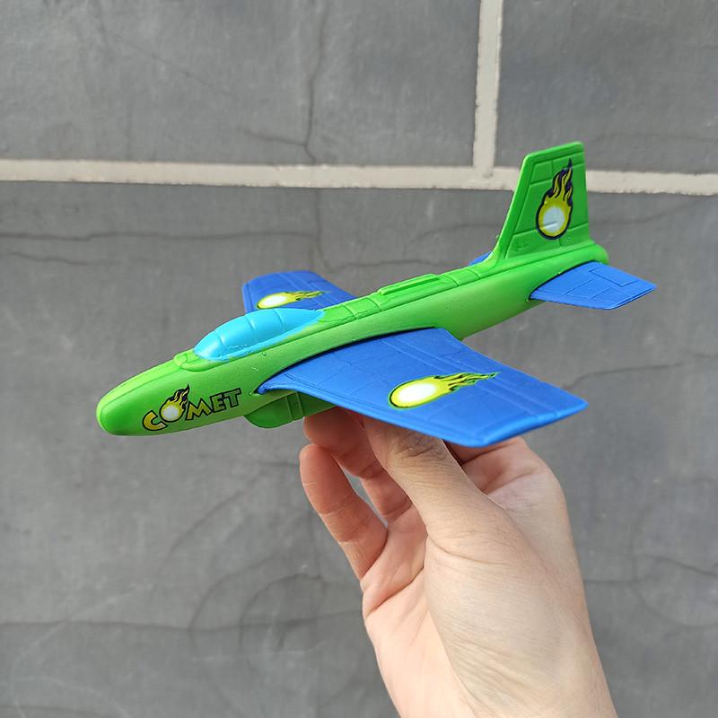 Foam Airplane Hand-Thrown Children's Glider Soft Outdoor Sports Toy Durable and Crash-Resistant Plastic Toy