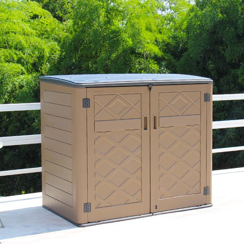 Balcony Storage Cabinet Waterproof and Sun-Proof Outdoor Rain-Proof and Moisture-Proof Storage Cabinet Outdoor Special Large-Capacity Plastic Storage Cabinet Balcony Storage Cabinet Waterproof and Sun-Proof Outdoor Rain-Proof and Moisture-Proof Storage Cabinet Outdoor Special Large-Capacity Plastic Storage Cabinet