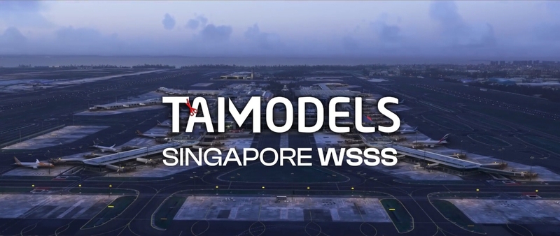 Microsoft Flight Simulator 2020/2024, Wsss Singapore Changi International Airport, Produced by Taimodels Microsoft Flight Simulator 2020/2024, Wsss Singapore Changi International Airport, Produced by Taimodels