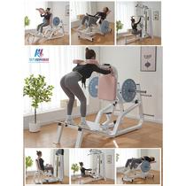 Fitness yoga equipment womens shaping hip bridge Hack squat machine inner and outer thigh high pull-down back trainer