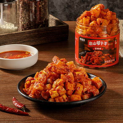 鲜咀咀嘎嘣脆香辣爽口麻辣鲜香