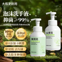 Hand sanitizer foam type fragrance long-lasting fragrance sterilization and antibacterial press bottle for adult children student dormitory