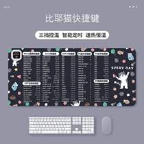 Desk pad desk pad warm computer switch left pad heating office constant temperature writing heating heating student mouse pad
