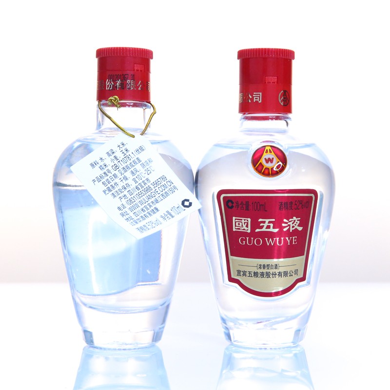 五粮液股份国五液小酒浓香型白酒52度100ml*1评价- 淘宝网