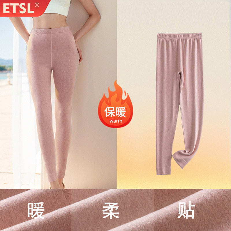 Bottom Pants Woman Autumn Winter Plus Suede Skinty Pants Lady Inside Wear Fever Cotton Wool Pants High Waist Large Size Warm Pants-Taobao