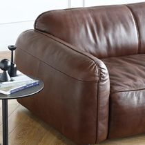 Nordic simple small apartment retro sofa designer leather sofa waterproof modern apartment home B&B furniture