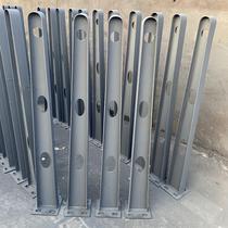 Customized canopy beams carbon steel spray corbels glass brackets H-shaped steel canopy beams fully welded T-shaped steel