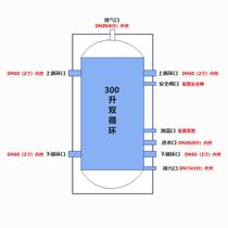 Factory direct air energy storage buffer water tank 304 stainless steel liner pressure-bearing insulation for home use supports customization