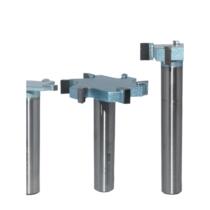 Inspur industrial-grade four-edged six-edged T-shaped knife mahogany 4-tooth 6-tooth hardwood grooving depth 33 mm internal splicing knife