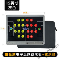 Force Somus (LISONG) handwritten electronic basketball football tactical board magnet five-person football match training taught
