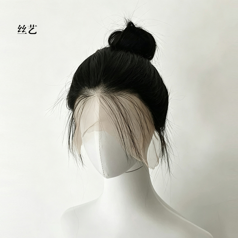 Wig for Women, Full Lace, Middle Part, Long Straight Hair, Invisible, Seamless, Real Human Hair, Black Long Straight Hair Wig Wig for Women, Full Lace, Middle Part, Long Straight Hair, Invisible, Seamless, Real Human Hair, Black Long Straight Hair Wig