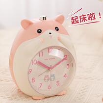 Alarm clock for students special wake-up artifact 2024 new cartoon children and girls cute little mute high-looking alarm clock