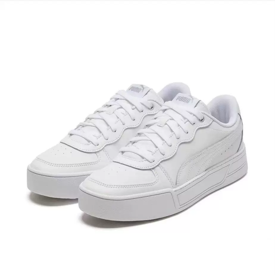 Кроссовки PUMA женские новые SKYE классические толстая подошва высота белые кроссовки повседневные кроссовки мужские обувь 374764