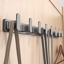 Hook behind the door Clothes hanger behind the door Storage rack on the door without punching cabinet door door hanger storage artifact