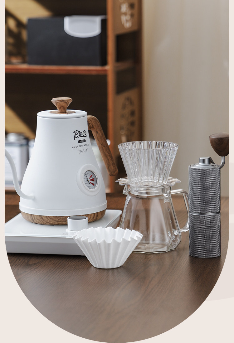 Руки мыть горшки bincoo温控手冲咖啡壶不锈钢挂耳手冲壶控温烧水壶手冲咖啡套装
