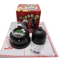 KTV Bar Big three-in-one electric full cover dice Amusement Game Big Talk Dice Fish Shrimp Crab Sift Suit