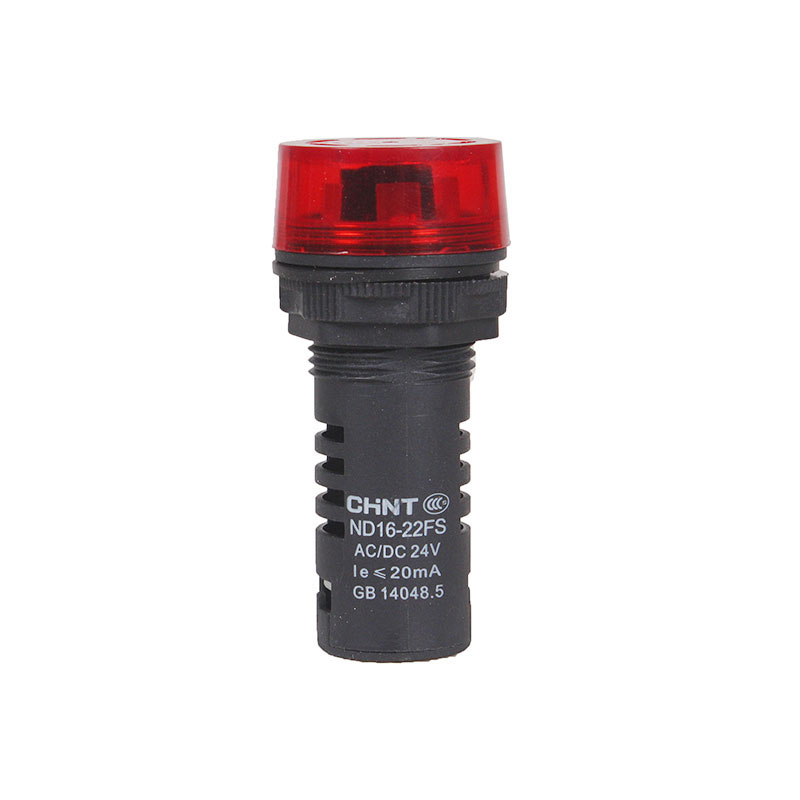 Zhengtai indicator ND16-22FS AC DC 24V 36V 48V 110V 220V 380V red