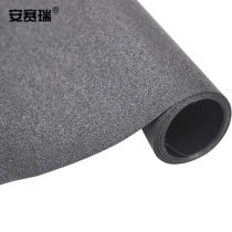 Ansery all black frosted glass film 50cmx5m black frosted glue-free window stickers window paper office kitchen bath