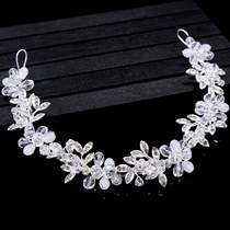 2023 Jelly Protein Crystal Bridal Wedding Dress Party Headdress Accessories Soft Chain Headband Headband Manufacturer