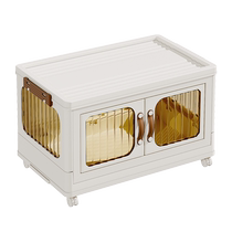 Luyi storage cabinet multi-layer door-opening storage cabinet bedroom floor-standing installation-free home living room wall storage cabinet