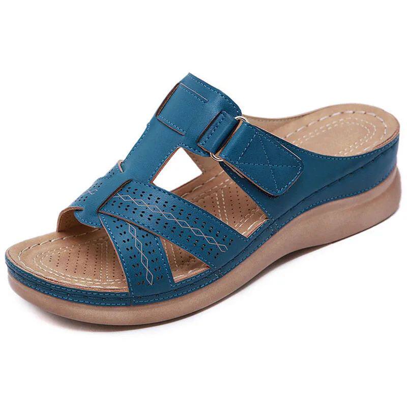 Мода снега сапоги 2023 summer women wedge sandals premium orthopedic open toe OTHER