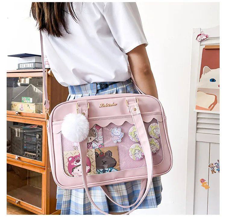 Japanese Kawaii Shoulder Bag For Women кожзаменитель Leather Itabag Tra OTHER / Other 
