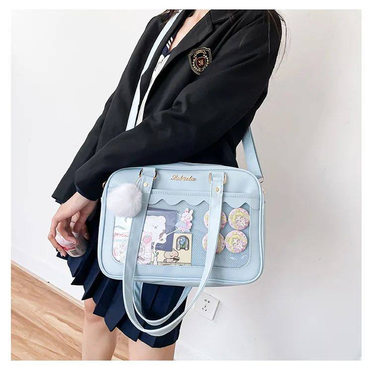 Japanese Kawaii Shoulder Bag For Women кожзаменитель Leather Itabag Tra OTHER / Other 