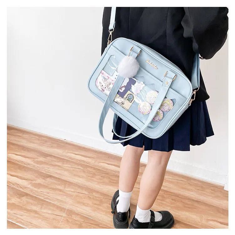 Japanese Kawaii Shoulder Bag For Women кожзаменитель Leather Itabag Tra OTHER / Other 