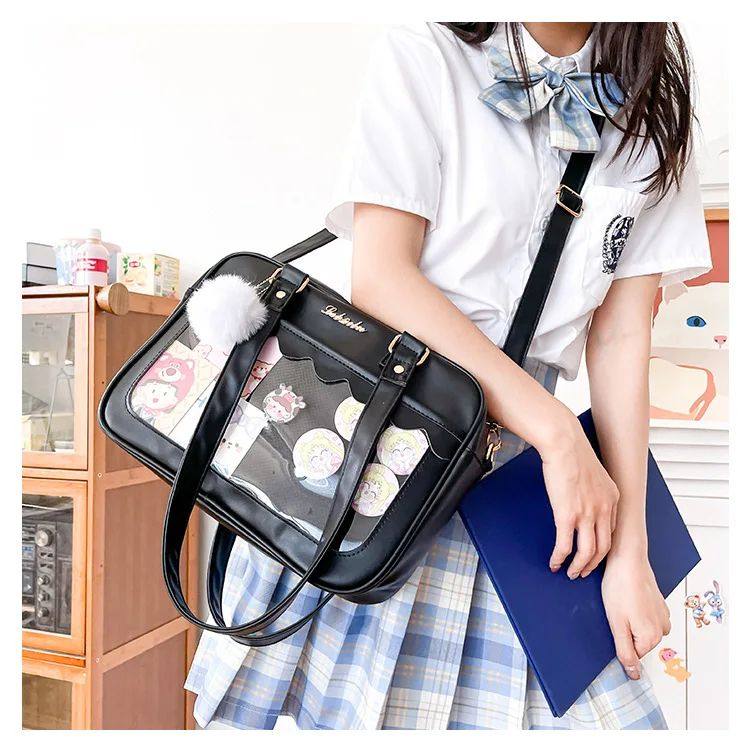 Japanese Kawaii Shoulder Bag For Women кожзаменитель Leather Itabag Tra OTHER / Other 