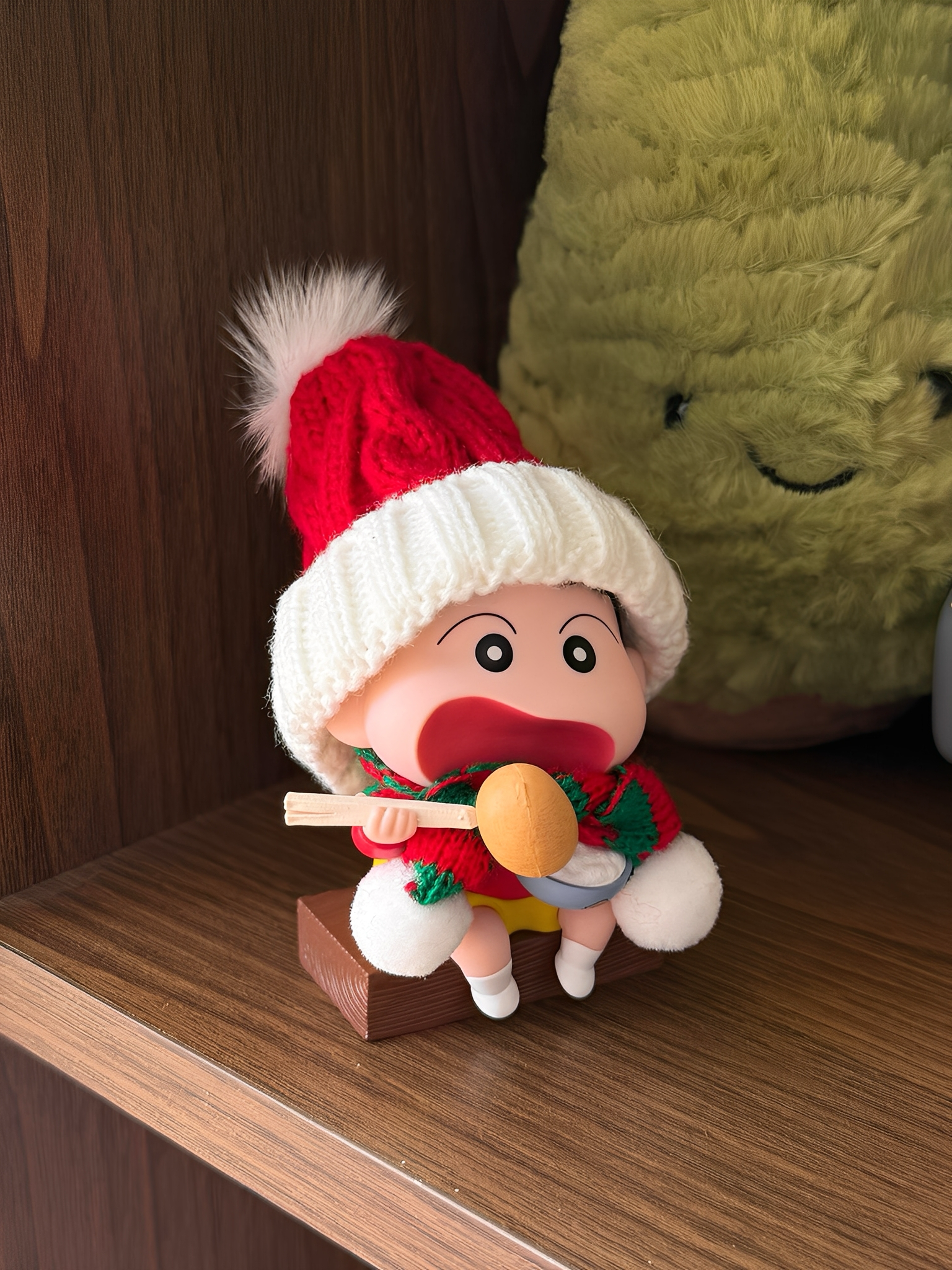 Crayon Shin-Chan Potato Figure Cute Cartoon Car Decoration Creative Anime Desktop Ornament Birthday Gift