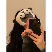 Cute lamb eye mask for girls to block light and sleep not to tie the head during lunch break to relieve eye fatigue cartoon and funny
